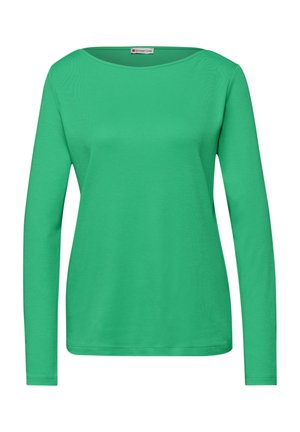 IN UNIFARBE - Langærmet T-shirt - grün