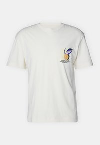 JORTAMPA BACK CREW NECK - T-shirts med print - buttercream