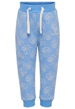 GLADSOME - Tracksuit bottoms - silver lake blue