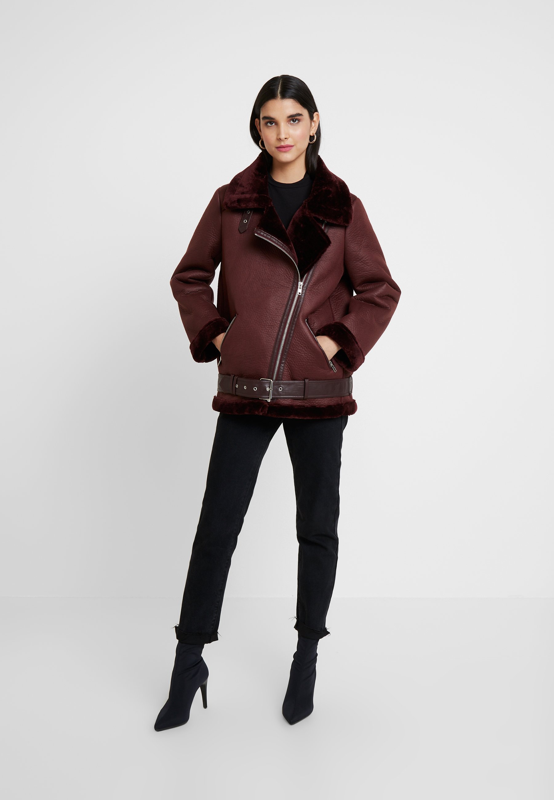 KIOMI Imitatieleren jas burgundybordeauxrood Zalando.nl KIOMI Imitatieleren jas burgundybordeauxrood Zalando.nl