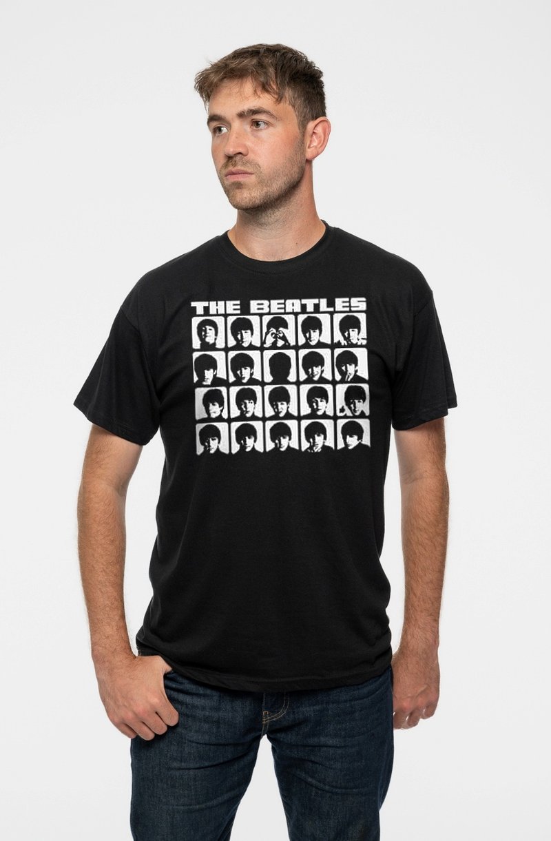 Paradiso Clothing THE BEATLES - Print T-shirt - black