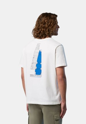 T-shirt con stampa - bianco
