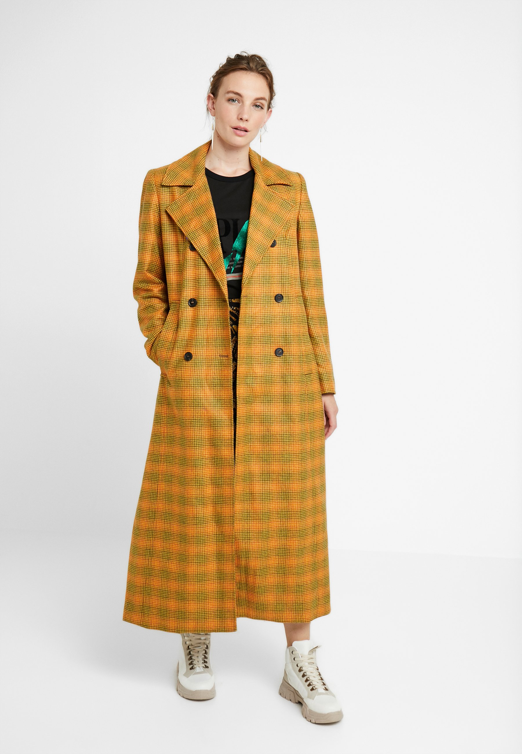 Gestuz FRIA COAT Kåpe frakk yellowgreen Zalando.no Gestuz kåpe | FINN.no