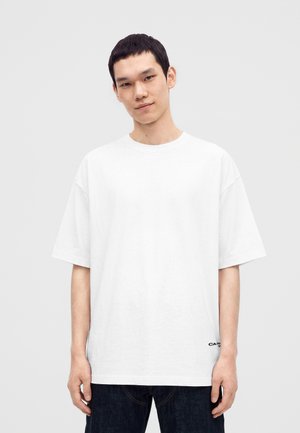 Carhartt WIP, CHAPTER SCRIPT - T-shirt basic - white/black