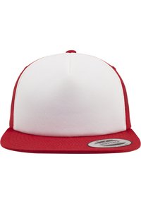 Flexfit FOAM TRUCKER - Pet - red/wht/red