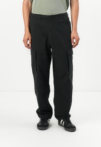 Hollister Co. SKATER BAGGY - Kareiviško stiliaus kelnės - black