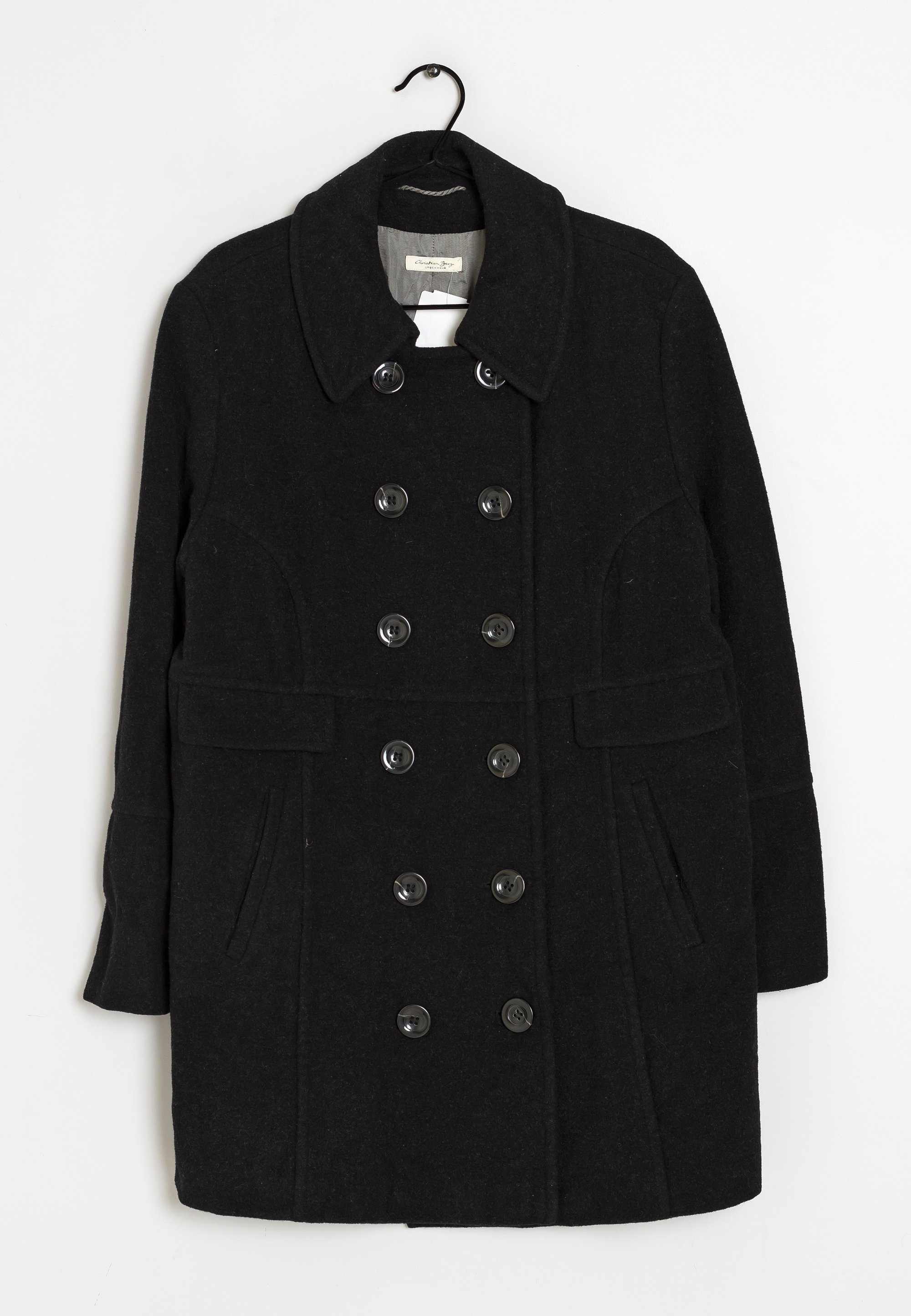 Christian Berg Klassischer Mantel black/schwarz (Pre-owned