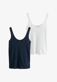 Non sélectionné, navy white