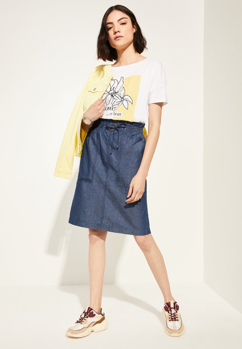 Damen Jeansröcke | comma casual identity Jeansrock blue/rinsed denim - QH38166 Damen Jeansröcke | comma casual identity Jeansrock blue/rinsed denim - QH38166