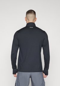 Under Armour TRAIL RUN 1/4 ZIP - Ilgarankovis viršutinės dalies drabužis - black/reflective