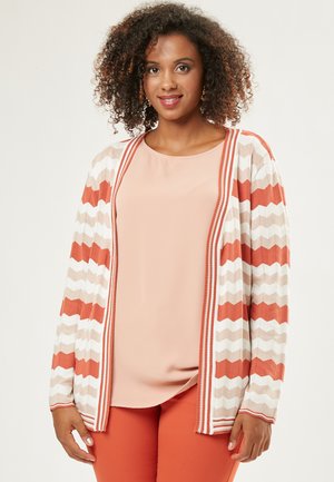 COLOR BLOCKING - Cardigan - canyon