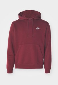 SPORTSWEAR CLUB FLEECE - Sweatshirt - burgundy crush/white