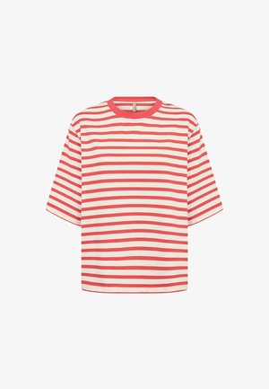 Soyaconcept, SC-FIDELIA 1 - T-Shirt print - c bittersweet combi