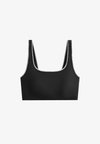 MEDIUM-SUPPORT COMFORTLUX SPORTS BRA WITH CONTRAST SEAMS - Bustier - black