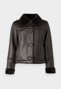 JDYFIBBI JACKET - Winterjas - chocolate torte