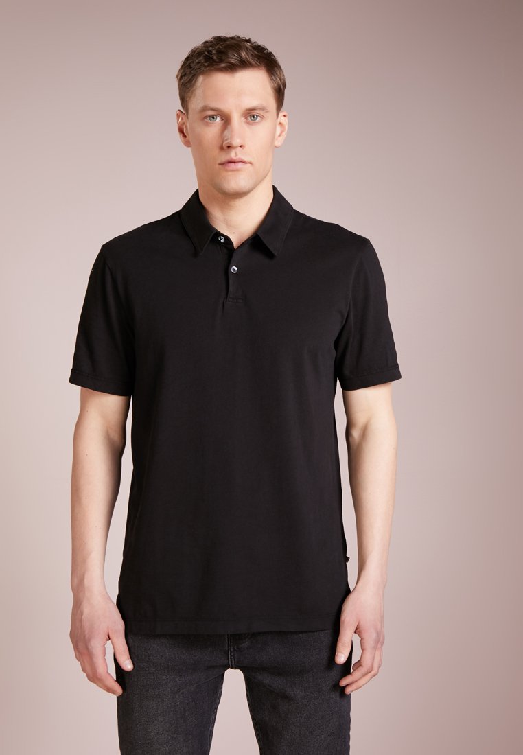 James Perse REVISED STANDARD Polo shirt black Zalando.ie
