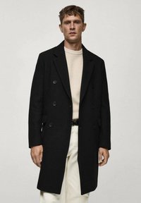 Mango Klassinen takki - black