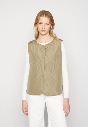 NMFELINE QUILTED WAISTCOAT - Waistcoat - mermaid