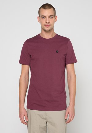 CREWNECK PEACHED - T-shirt basic - dark wine