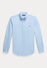CUSTOM FIT STRETCH POPLIN SHIRT - Pluus - austin blue