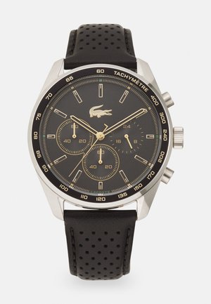 Lacoste BOSTON - Chronografinis laikrodis - black/silver-coloured