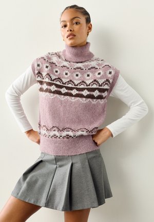 Next REGULAR FIT -  ROLL NECK   - Vesta - pink