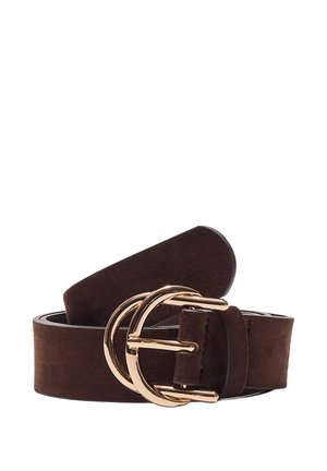 DOUBLE BUCKLE - Pas - mottled brown