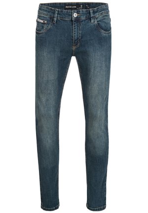 STRETCH - Slim fit jeans - dirty denim