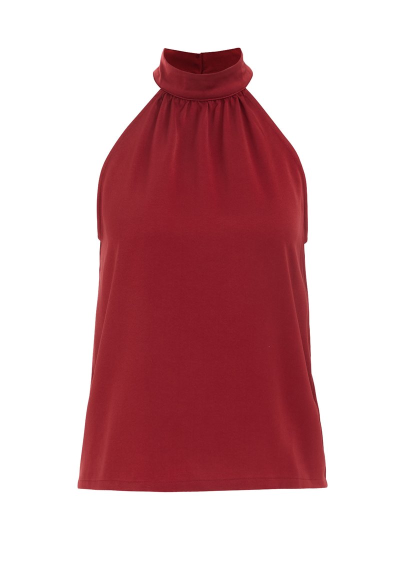 WE Fashion Top donkerrood gemêleerd WE Fashion Top donkerrood gemêleerd