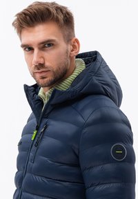 Ombre WITH HOOD - Zimní bunda - blue navy