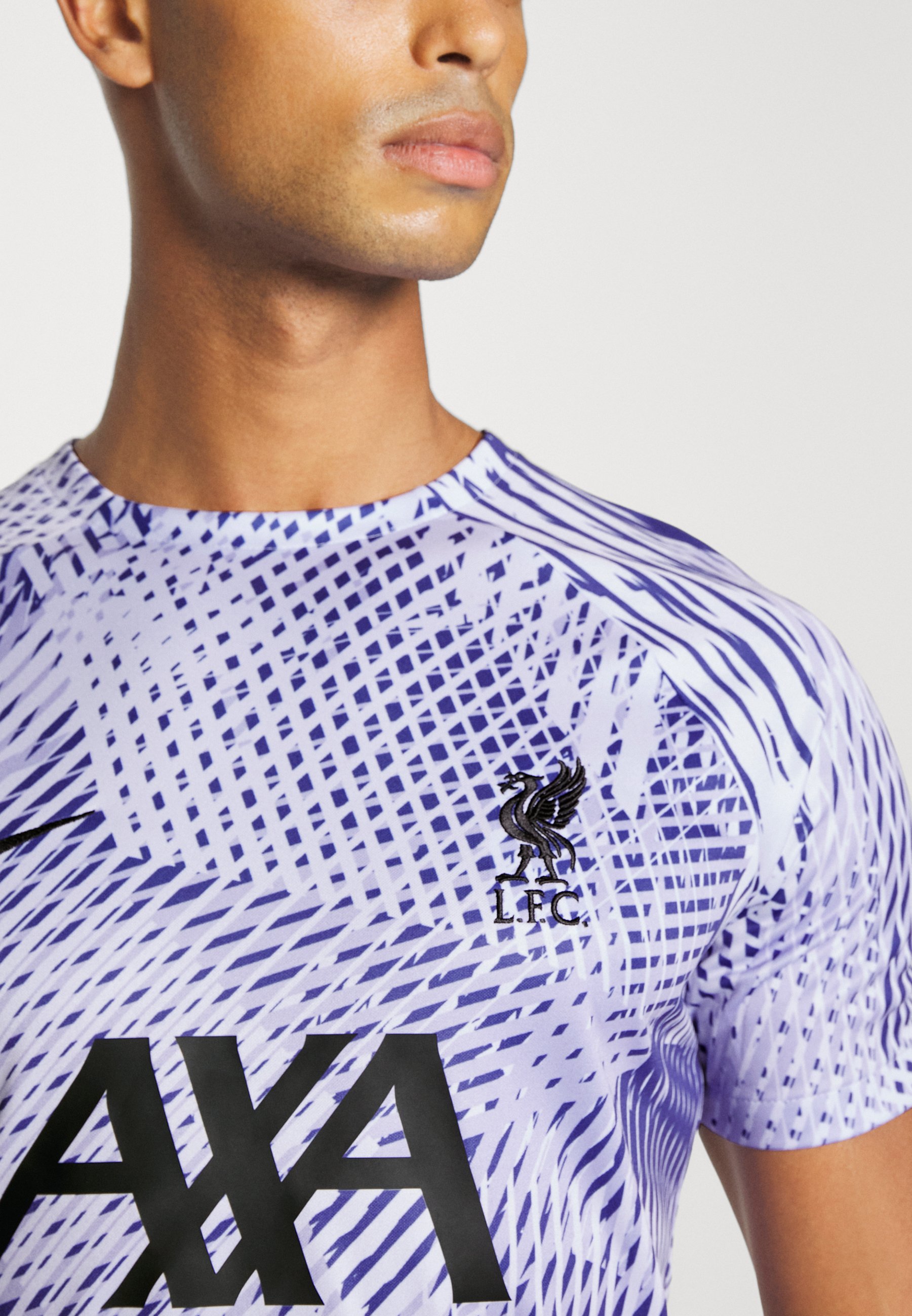Nike Performance LIVERPOOL FC PREMATCH AWAY - Club wear - pure  violet/purple dawn/black/purple - Zalando.de