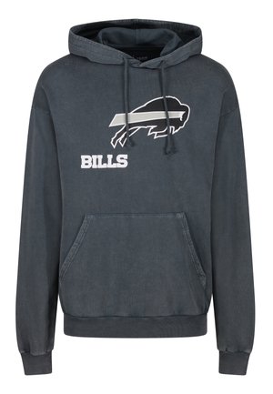 Re:Covered, BILLS MONOCHROME   - Felpa con cappuccio - black