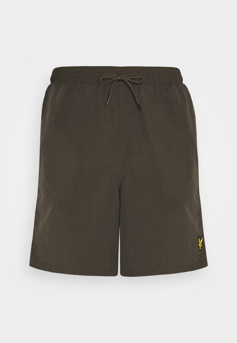 Lyle Scott PLAIN SWIM Swimming Shorts Trek Green olive Zalando de