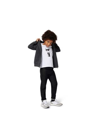 KARL LAGERFELD KIDS SHORT SLEEVES TEE - Tričko s potlačou - white