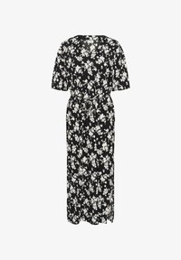 Valgt, black chalk flower print