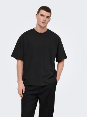 Only & Sons ONSLENNY - T-shirt basic - black