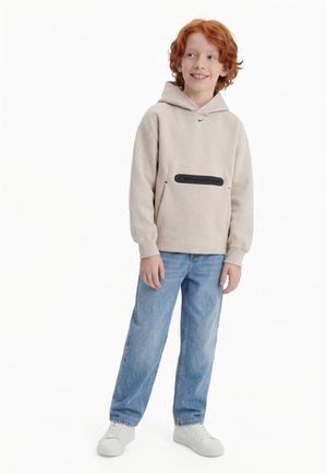 Nike Sportswear Jersey con capucha - cream/black