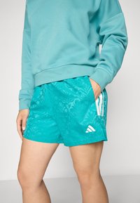adidas Sportswear TIRO  - Športne kratke hlače - pure teal/white