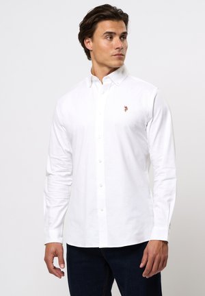 ESMAR SLIM - Vapaa-ajan kauluspaita - white