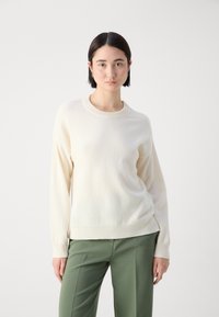 GANT C-NECK - Strickpullover - cream