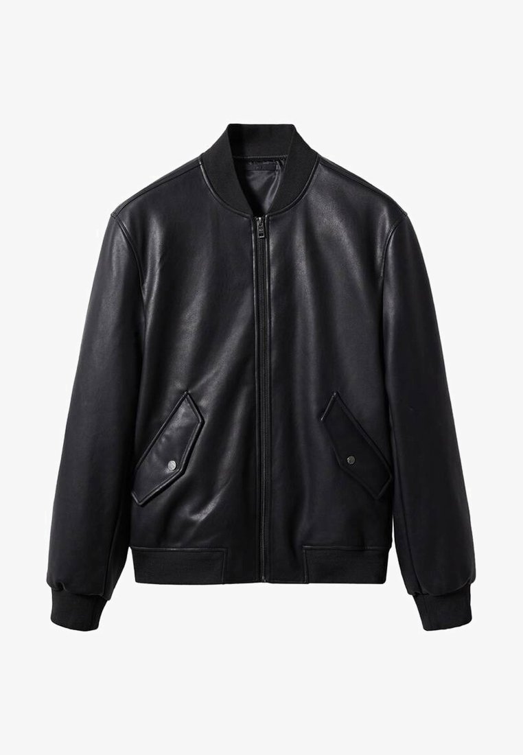 Mens leather jacket zara uk Clearance