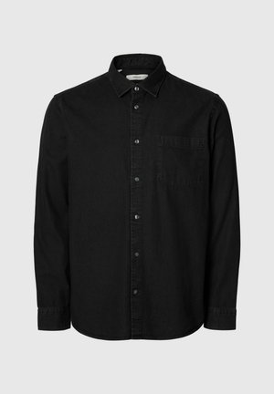 Selected, Denim Regular Fit - Camicia - black denim