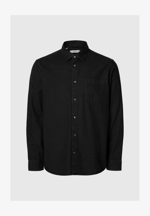 Selected, Denim Regular Fit - Camisa - black denim