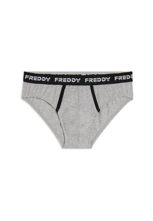 CON ELASTICO E LOGO - Braguitas - mottled grey