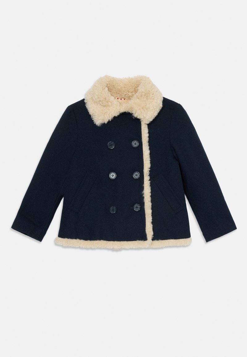 Marni Wintermantel donkerblauw