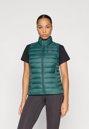 SWEATER VEST - Mellény - cascade green