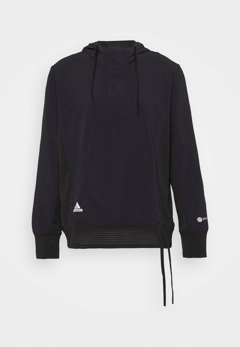adidas Golf HEAT QUARTER ZIP HOODIE Sweatshirt black/schwarz Zalando.at