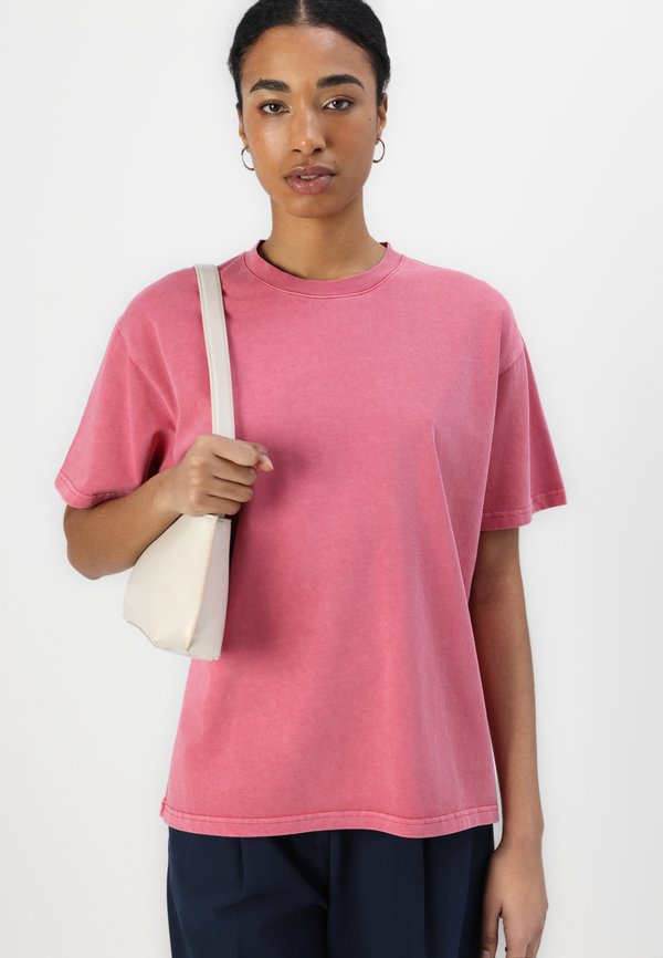 EIRA - Print T-shirt - rose wine3