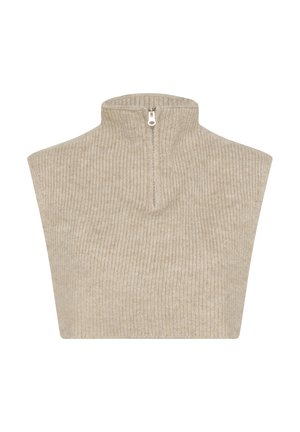 ZIPPER NECK - Linne - moonlight melange