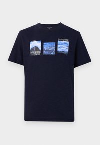 SLUB PHOTO - Trükipildiga T-särk - sky captain blue